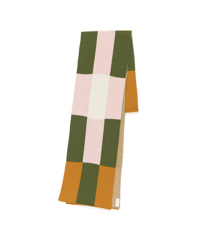 Block Party Mini Scarf: Birthday Mix in Organic Cotton