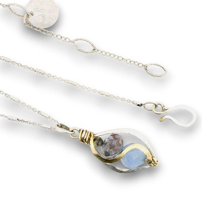 Necklace - Equal Measure Aquamarine Pendant