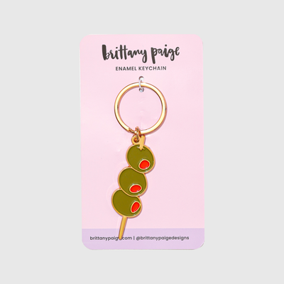 Keychain Bag Charm - Olives