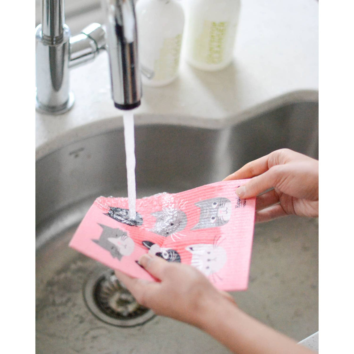 Swedish Dishcloth - Cats Meow