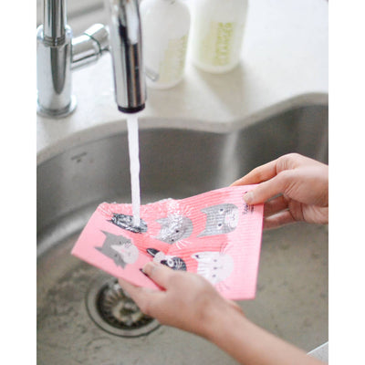 Swedish Dishcloth - Cats Meow
