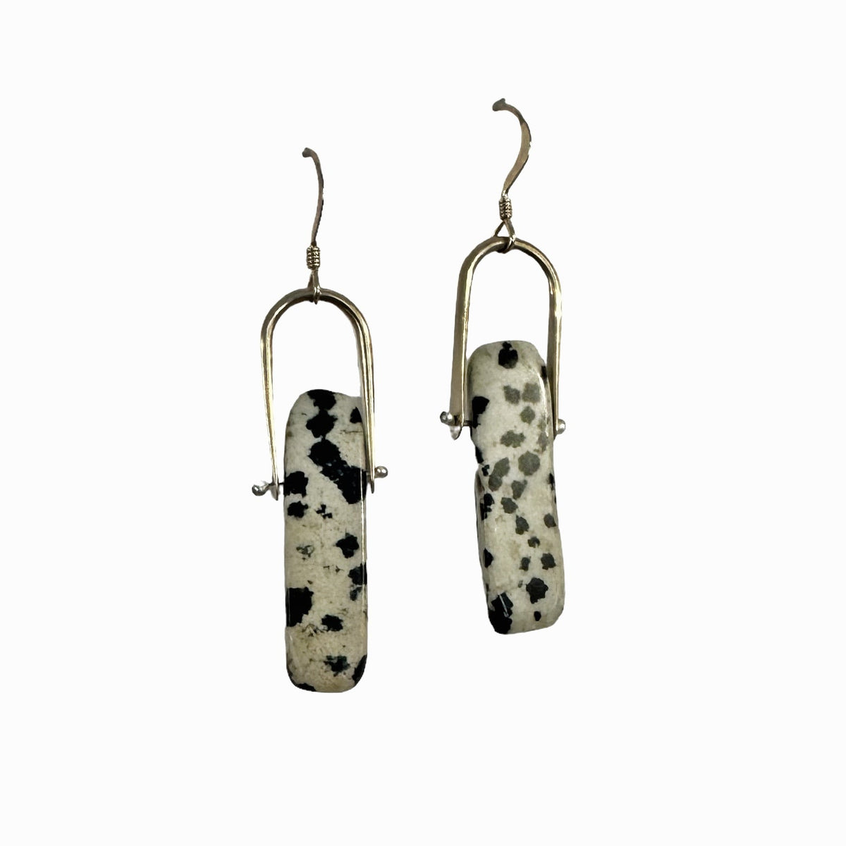 Earrings - Dalmatian Jasper - Gift & Gather