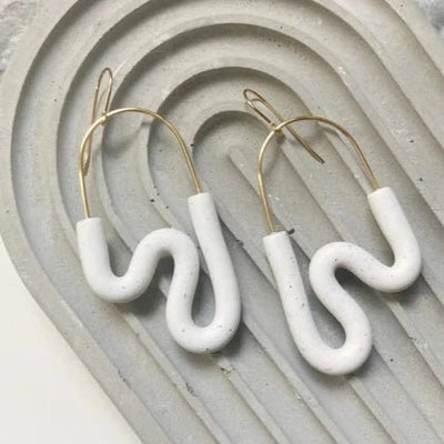 Earrings - Squiggles - Gift & Gather