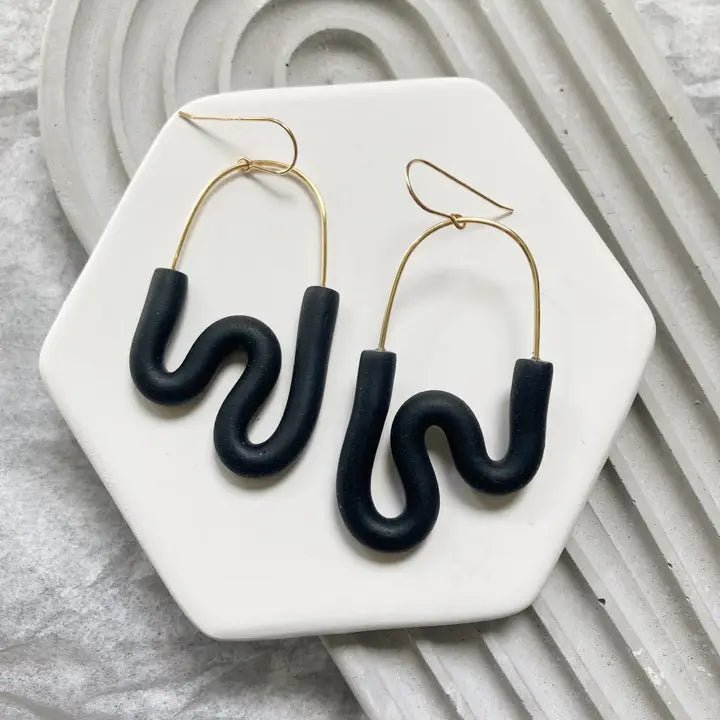 Earrings - Squiggles - Gift & Gather