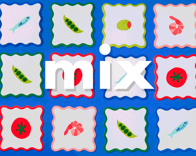 Coasters—Crudité - Olive