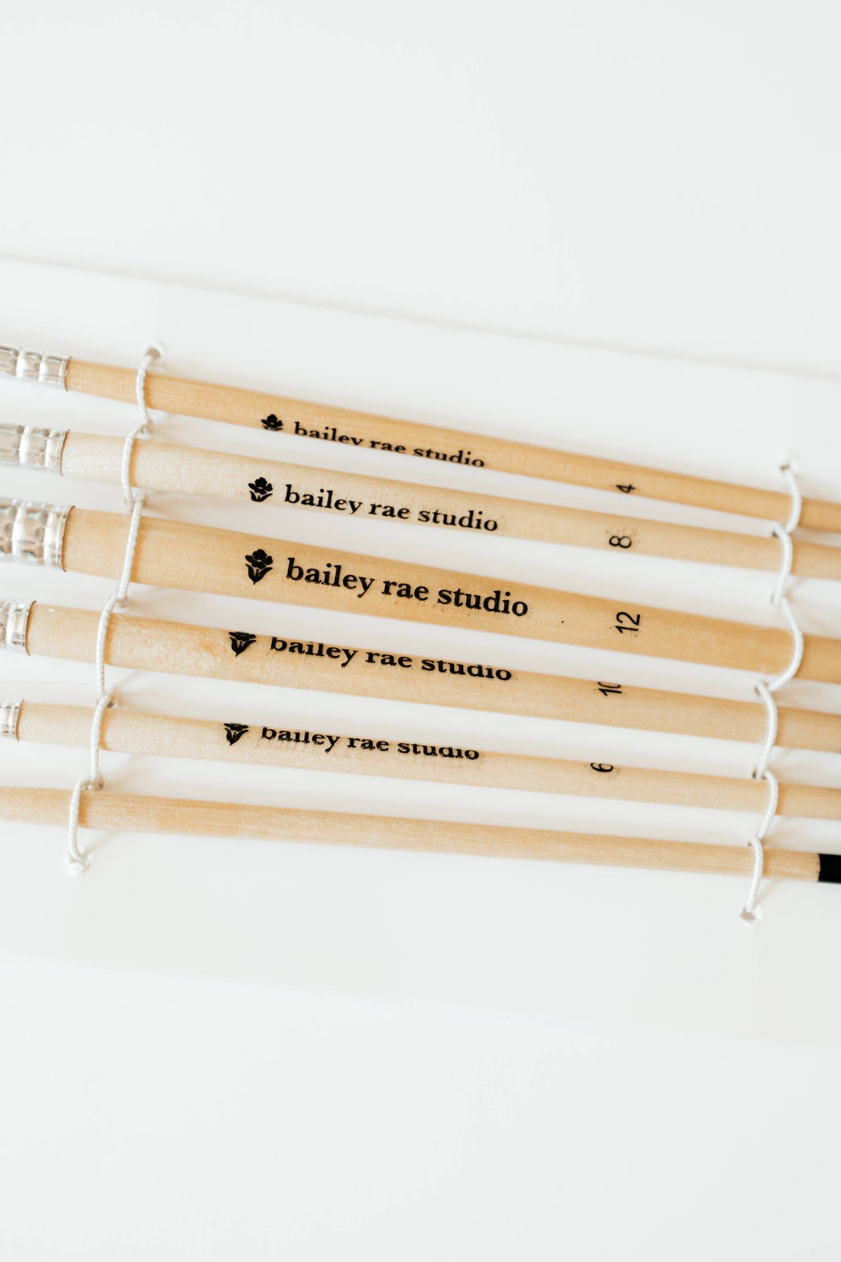 Round Tip Watercolor Brush Set - 6 piece