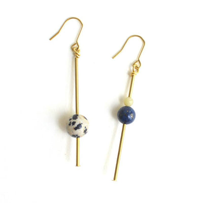 Fiona Mix & Match Asymmetrical Earrings