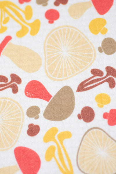 WASHCLOUD® RED SHROOM™ Nordic Dish Washing Sponge Cloth - No Tox Life