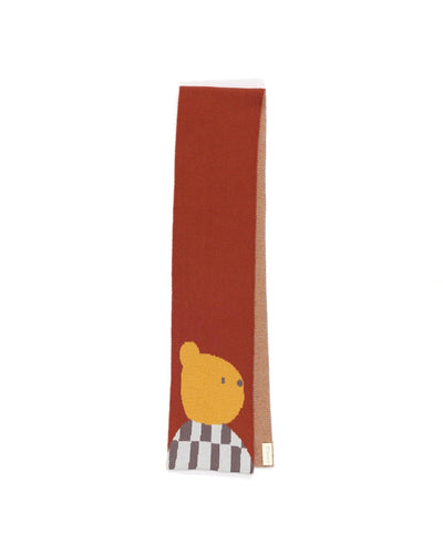 Beary Warm Mini Scarf: Paddington in Merino Wool