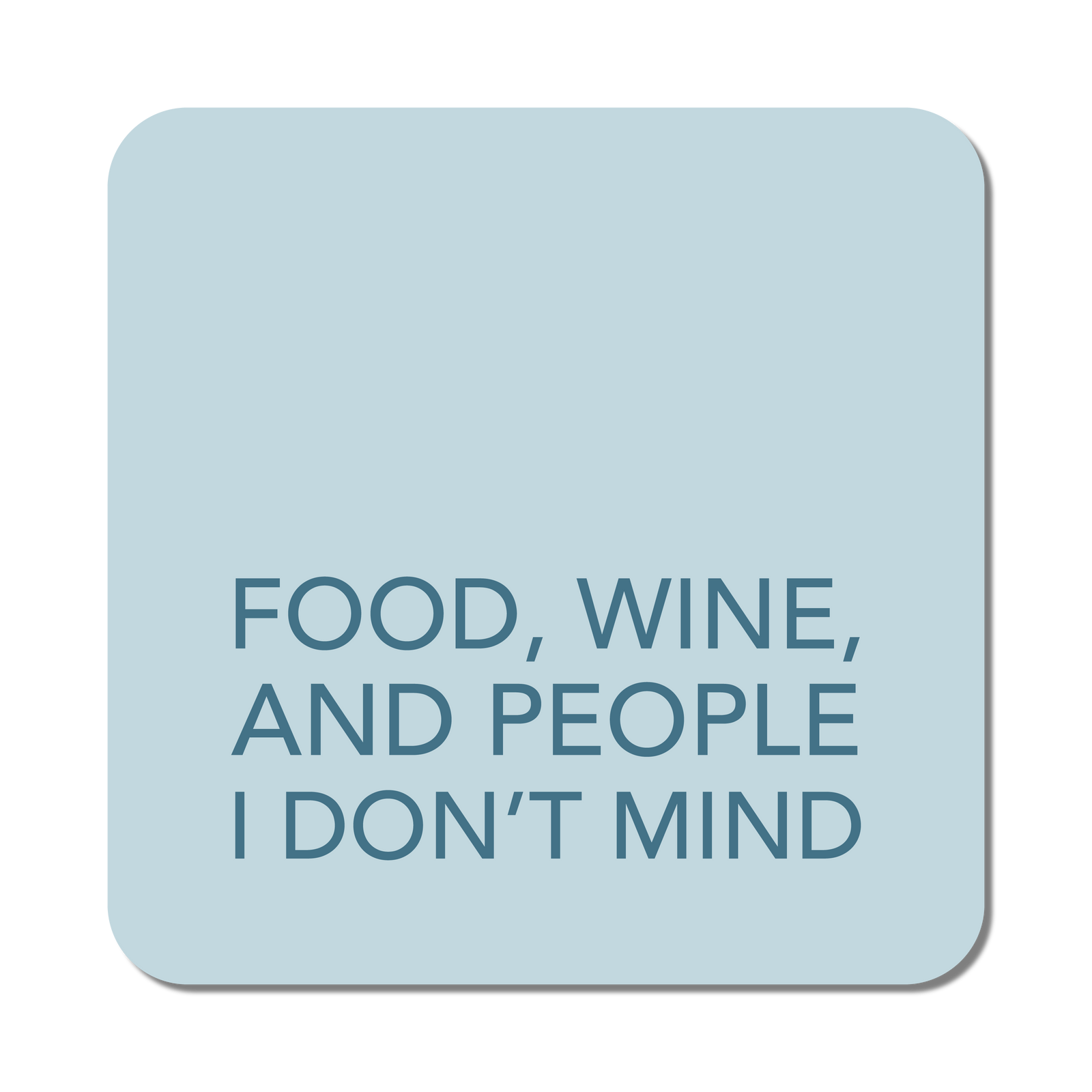 Coaster - Food & Wine