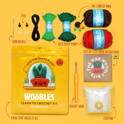 Crochet Kit - Otis the Snake Plant