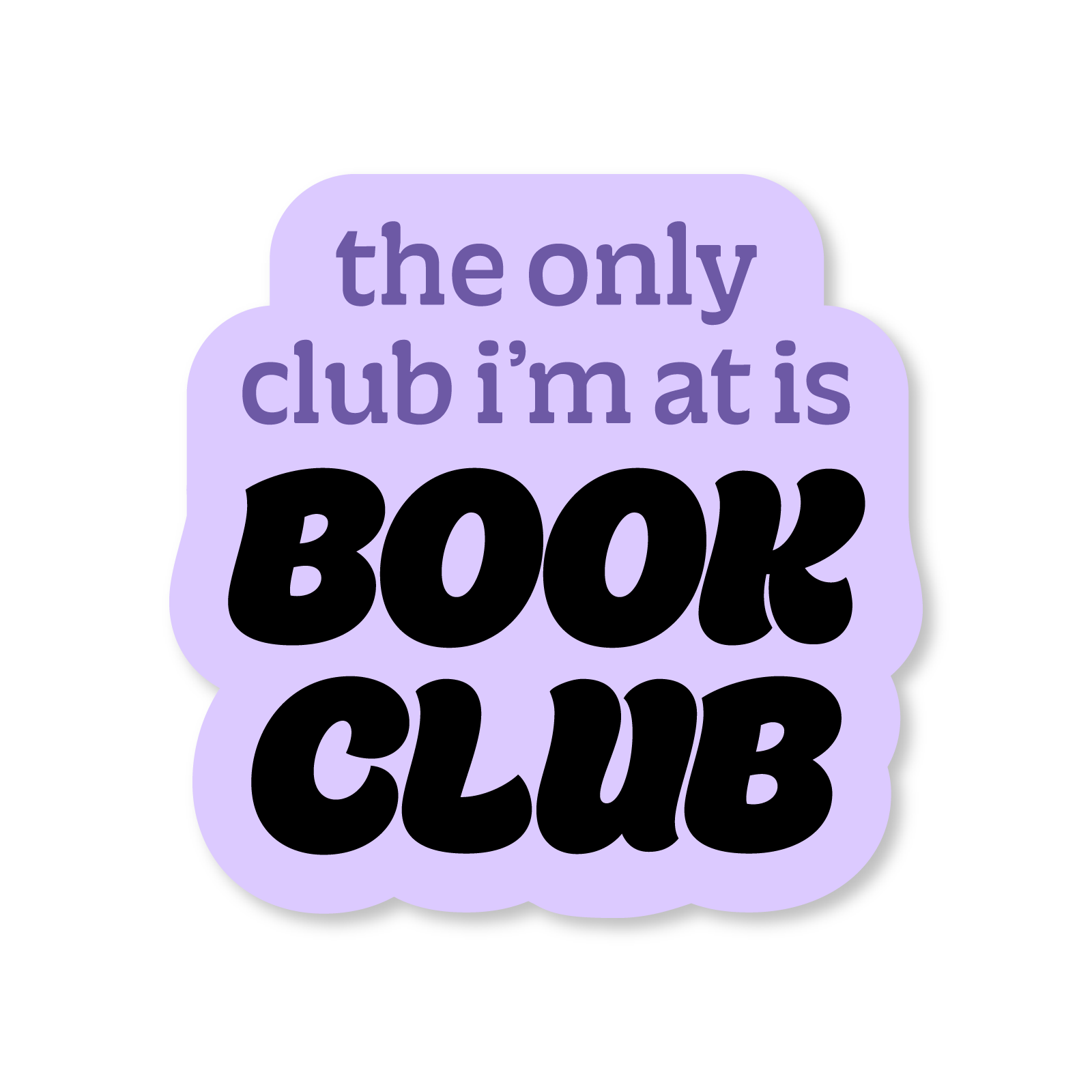 Sticker - Book Club