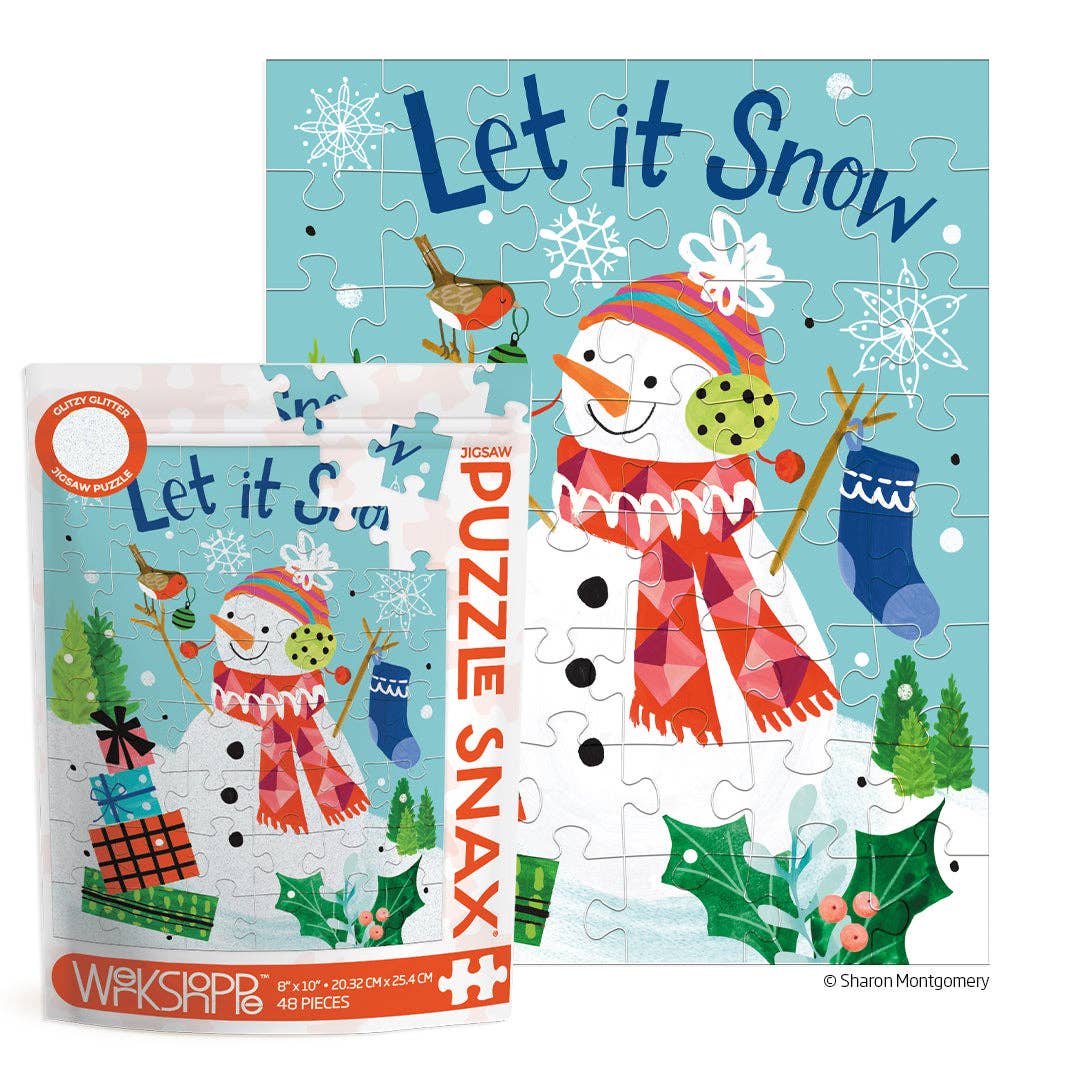 Jigsaw Puzzle - 48 Piece - Let It Snow