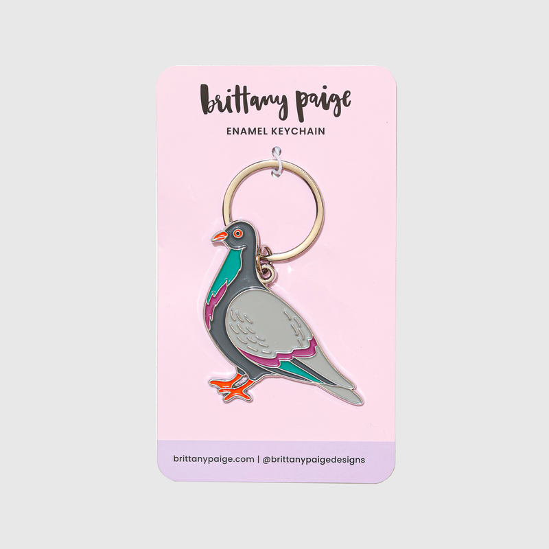 Keychain Bag Charm - Pigeon