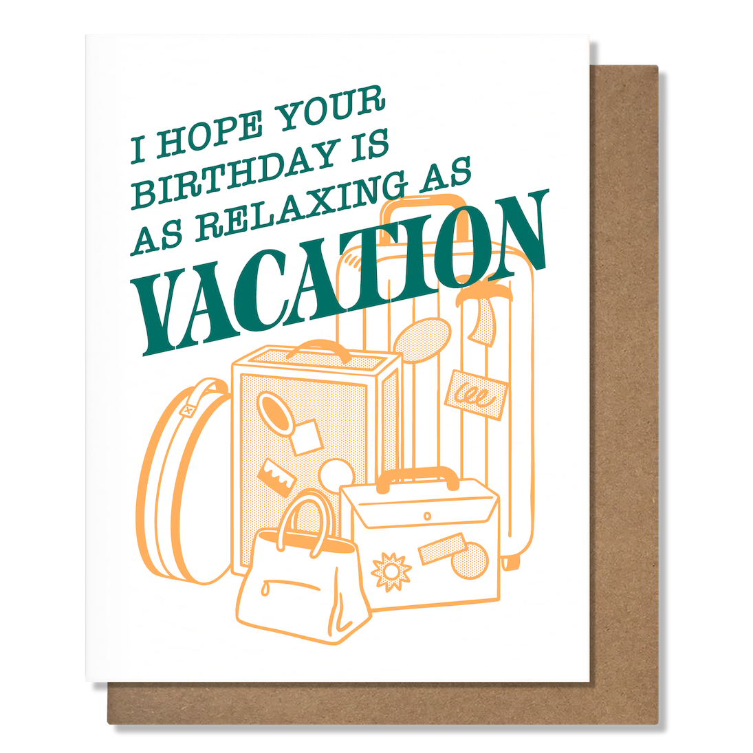 Card - Vacation - Birthday