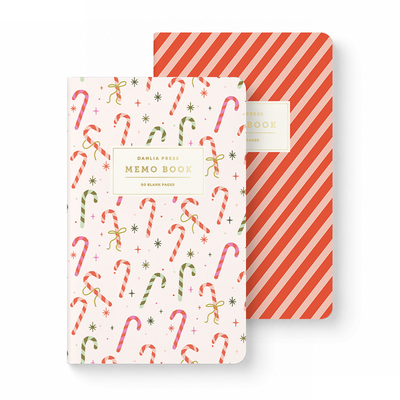 Pocket Notebooks - Candy Cane/Candy Stripes