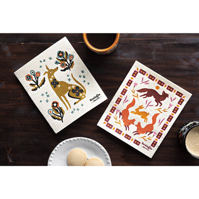 Swedish Dishcloth - Dogwood