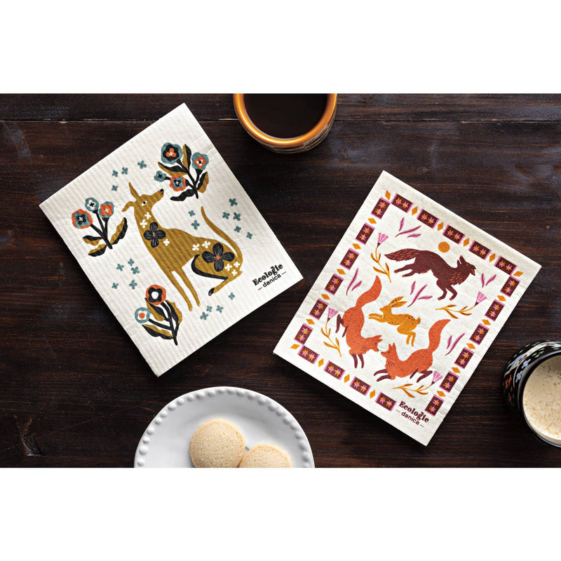 Swedish Dishcloth - Dogwood