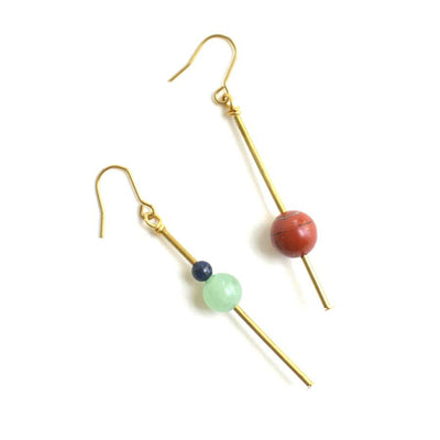Fiona Mix & Match Asymmetrical Earrings
