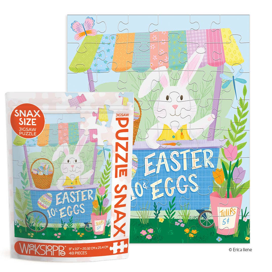 Jigsaw Puzzle - 48 Piece - Easter Egg Cart