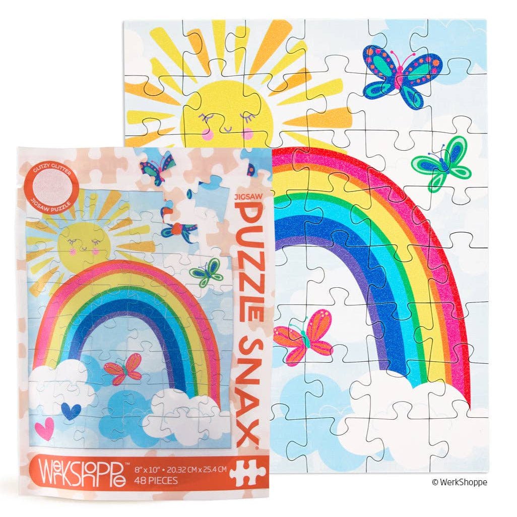 Jigsaw Puzzle - 48 Piece - Sunny Rainbow - Gift & Gather