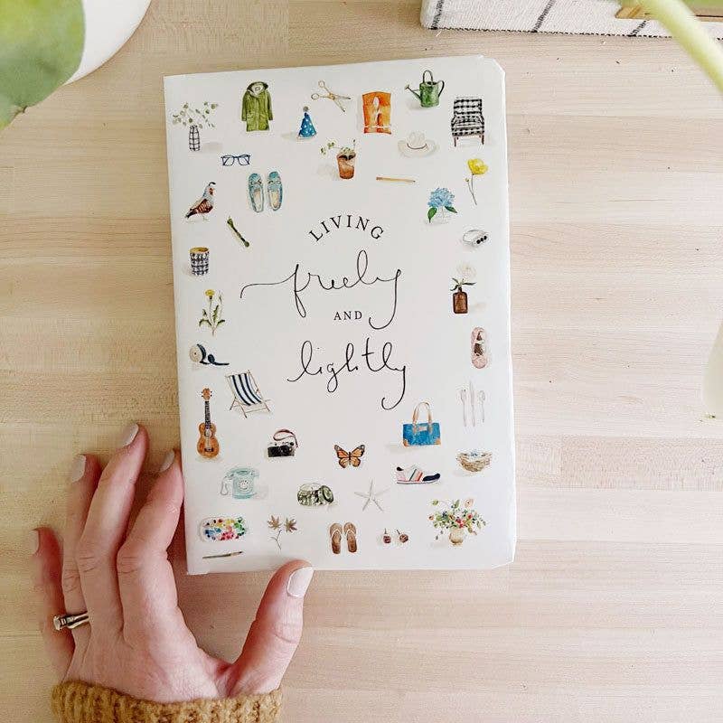 Living freely and lightly journal - Gift & Gather
