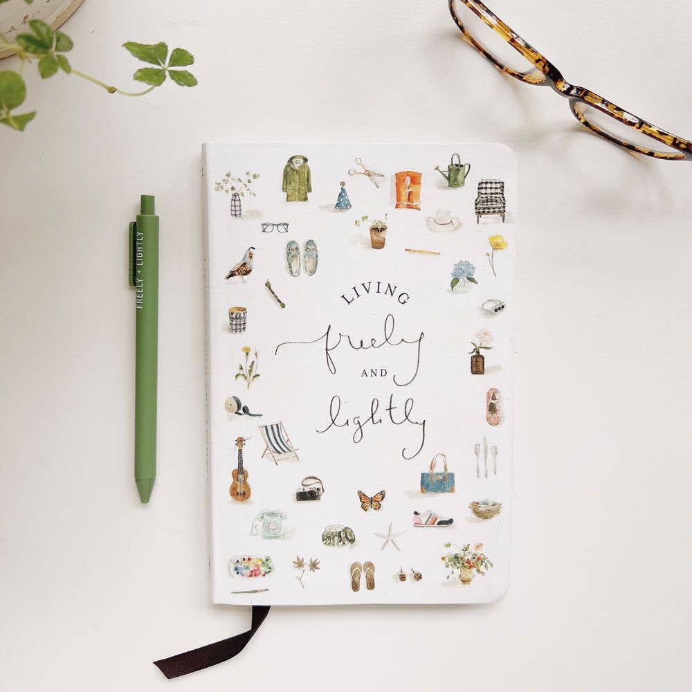 Living freely and lightly journal - Gift & Gather