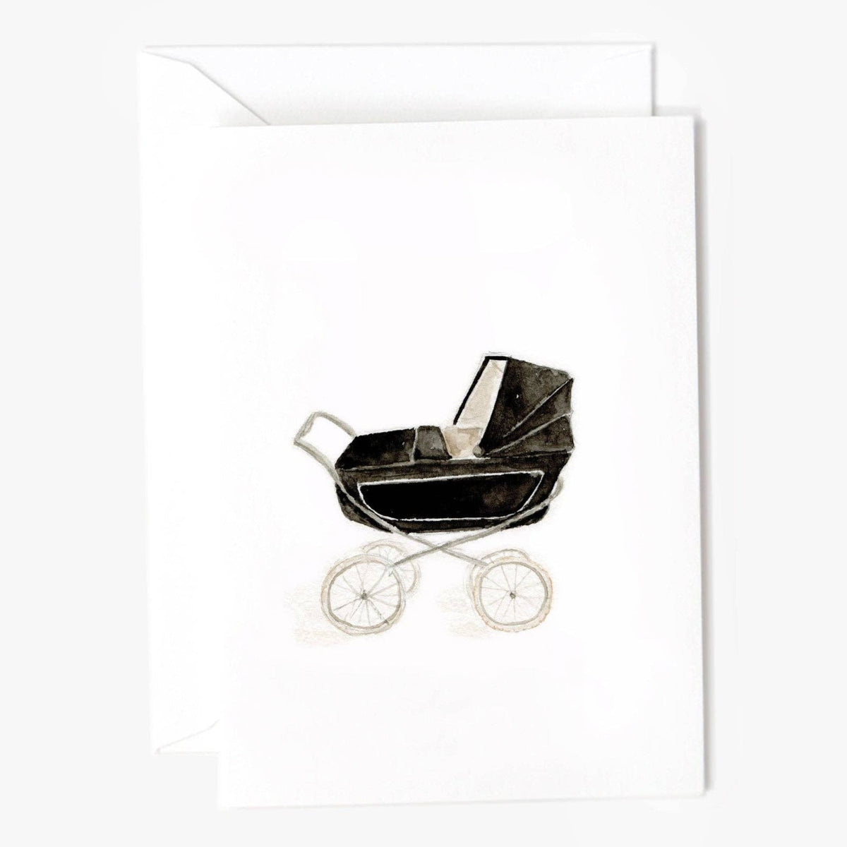 Mini Notecard - Baby Carriage - Gift & Gather