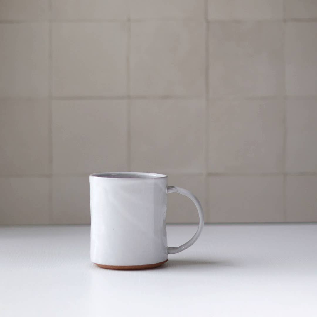 Mug - Minimalist Coffee Cup - White - Gift & Gather