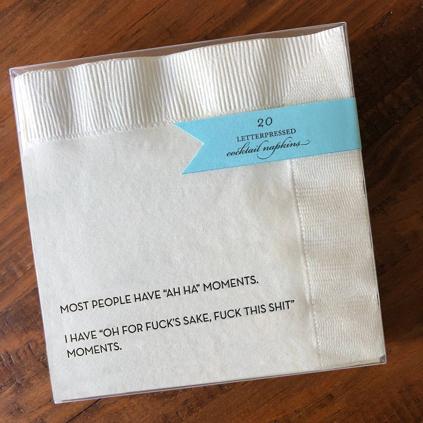 Napkins - Ah Ha Moments - Set of 20 - Gift & Gather