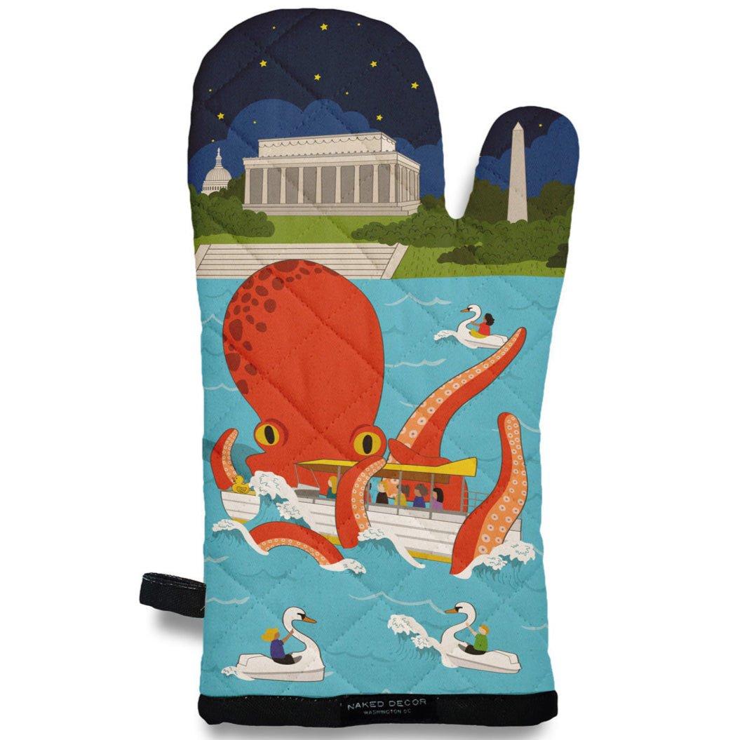 Oven Mitt - Potomac River Octopus - Gift & Gather