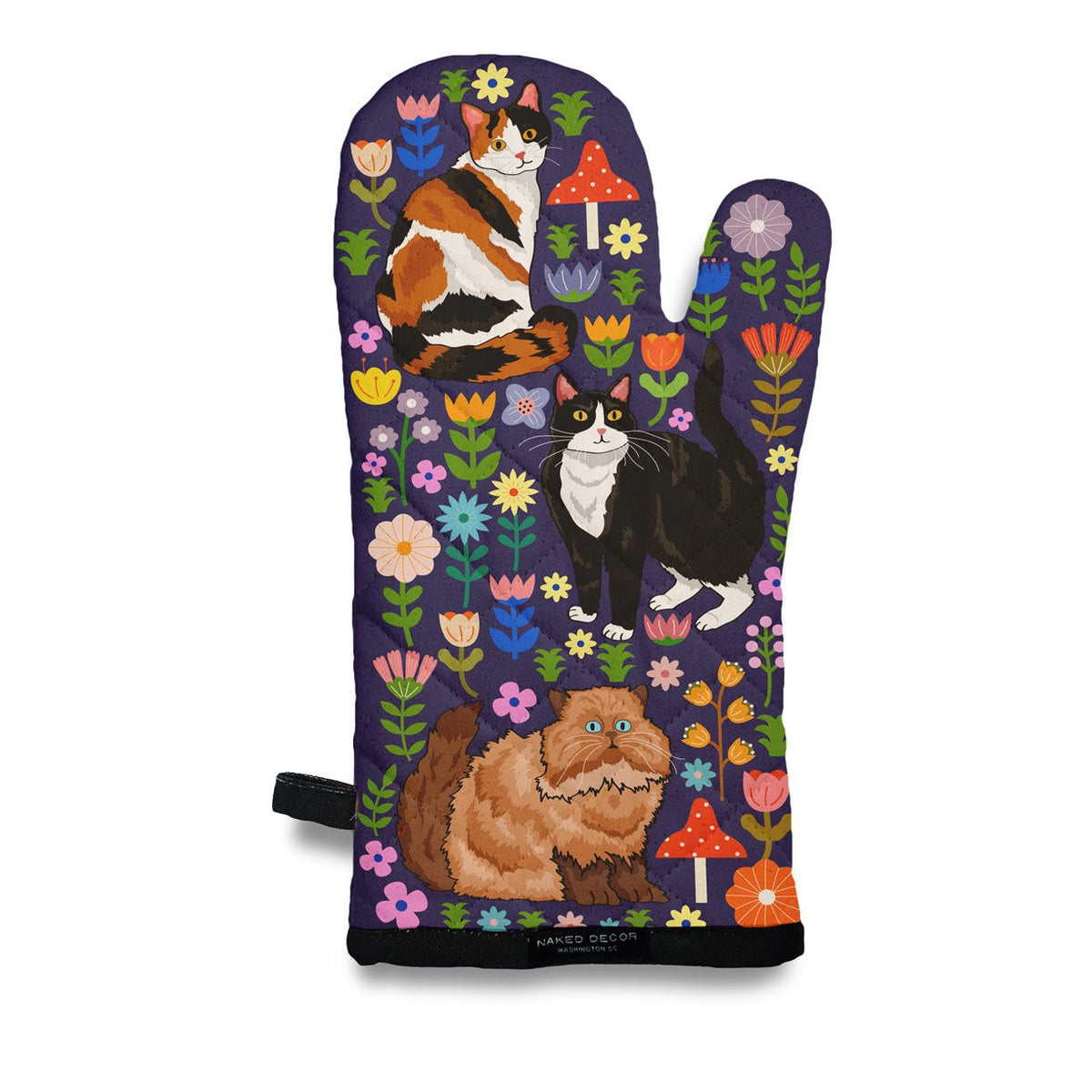 Oven Mitt - Spring Kitties - Gift & Gather