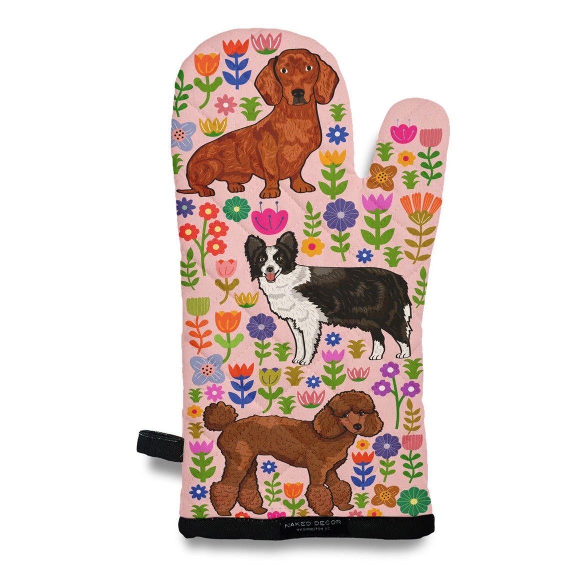 Oven Mitt - Spring Puppies - Gift & Gather