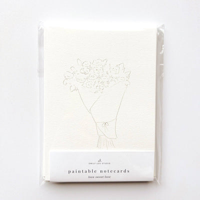 Paintable Notecard - Love Sweet Love - Gift & Gather