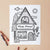 Personalized Digital Coloring Page - Gift & Gather