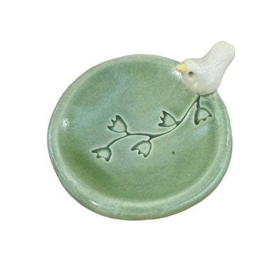 Ring Dish & Jewelry Tray - Bird - Round - Gift & Gather