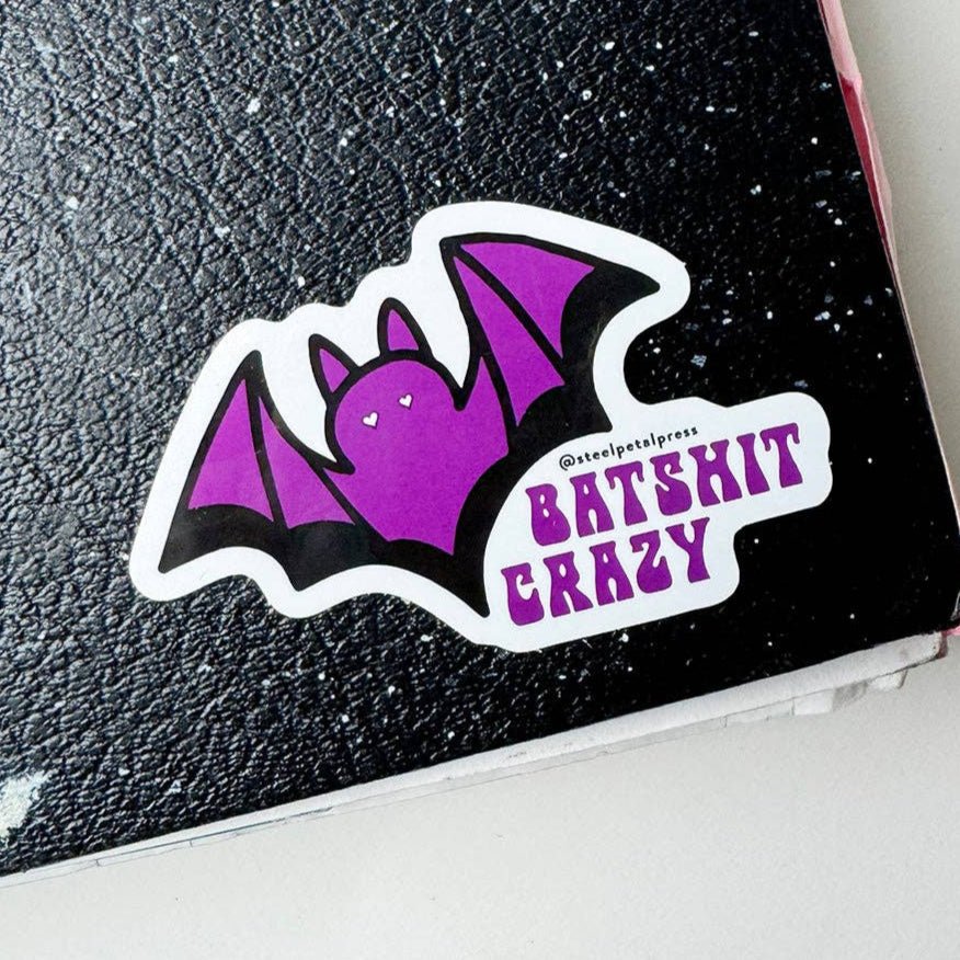 Sticker - Batshit Crazy - Gift & Gather