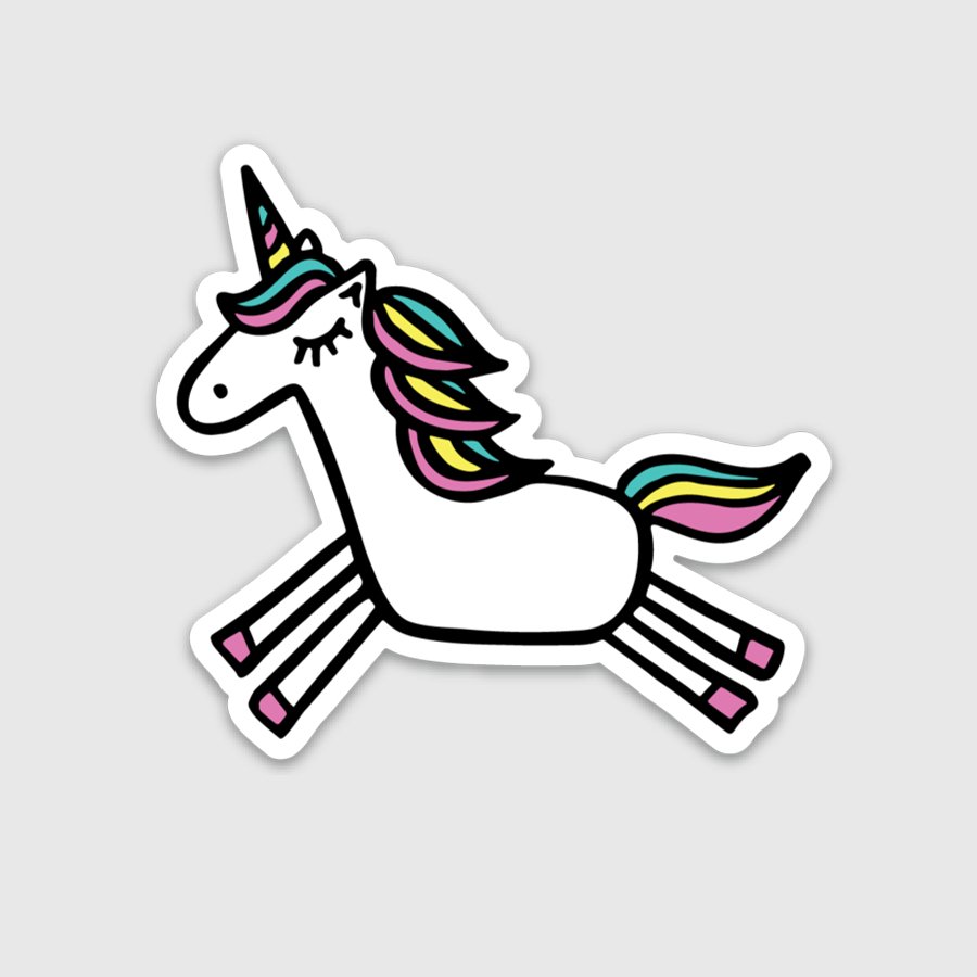 Sticker - Unicorn - Gift & Gather