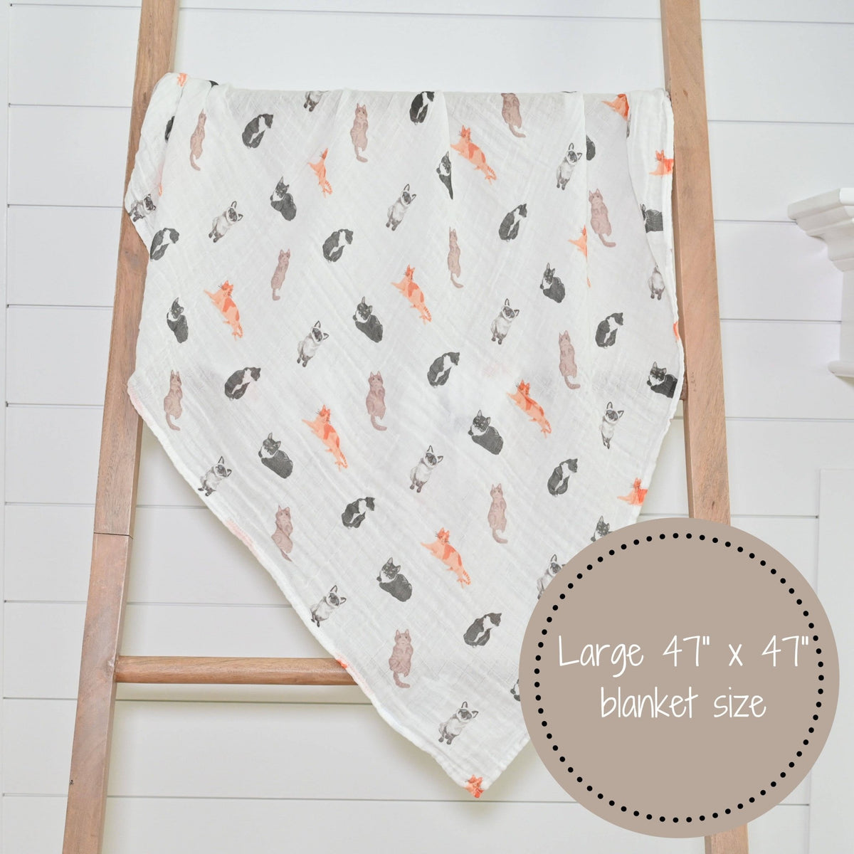 Swaddle - Here Kitty Kitty - Gift & Gather