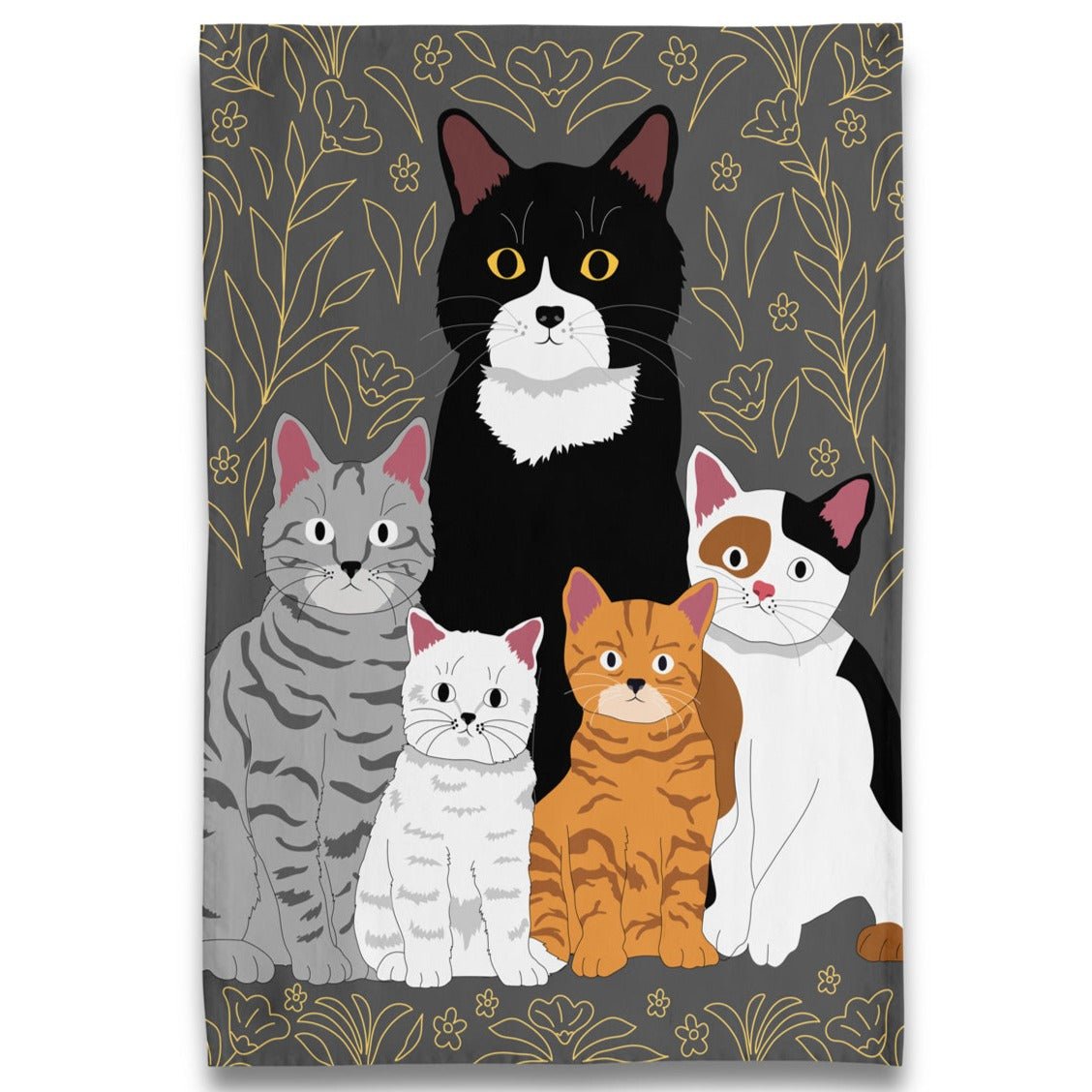 Tea Towel - Must Love Cats - Gift & Gather