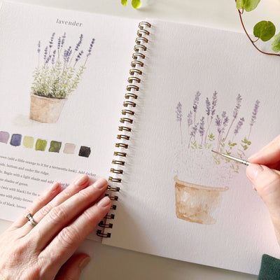 Watercolor Workbook - Garden - Gift & Gather