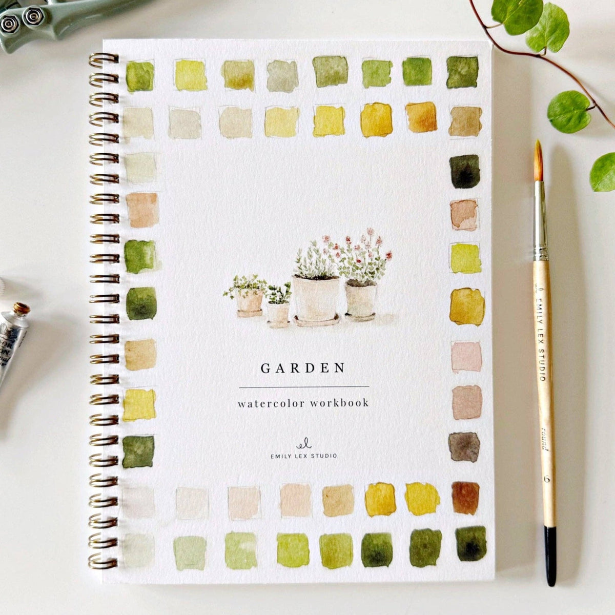 Watercolor Workbook - Garden - Gift & Gather