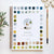 Watercolor Workbook - Winter - Gift & Gather