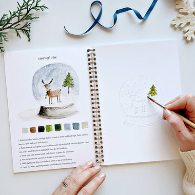 Watercolor Workbook - Winter - Gift & Gather