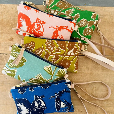 Wristlet - Pine Cone Tree Ellie - Gift & Gather