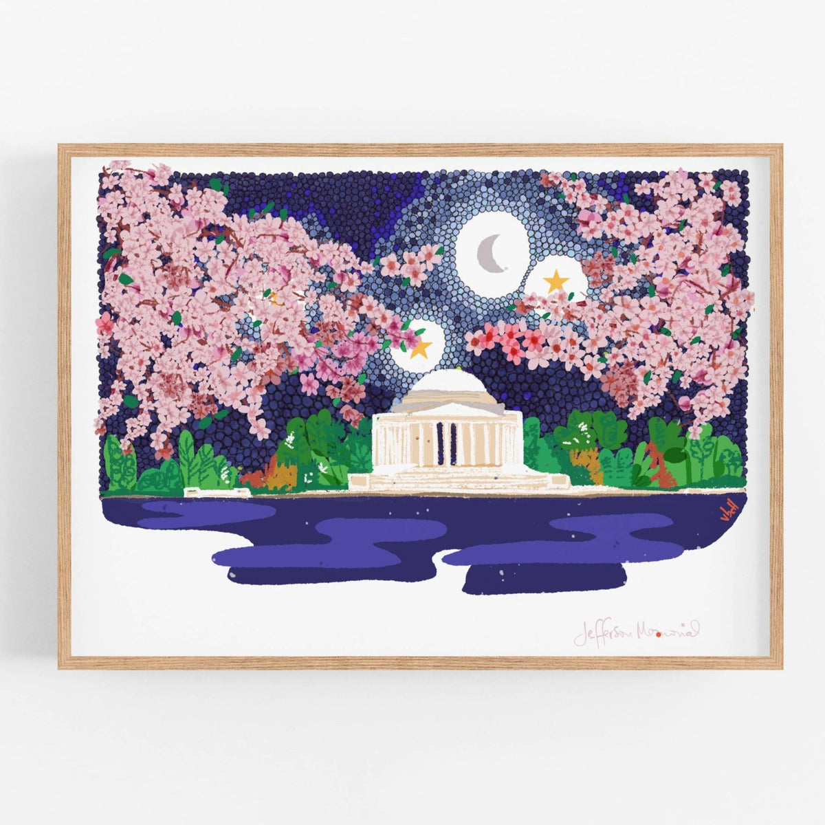 Art Print - Jefferson Memorial - Gift & Gather