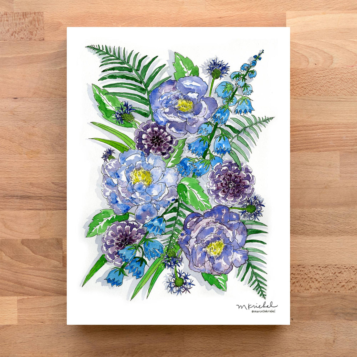 Art Print - Summer Flowers - Gift & Gather