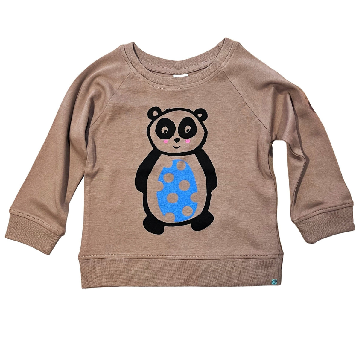 Baby Sweatshirt - Panda - Clay - Gift & Gather
