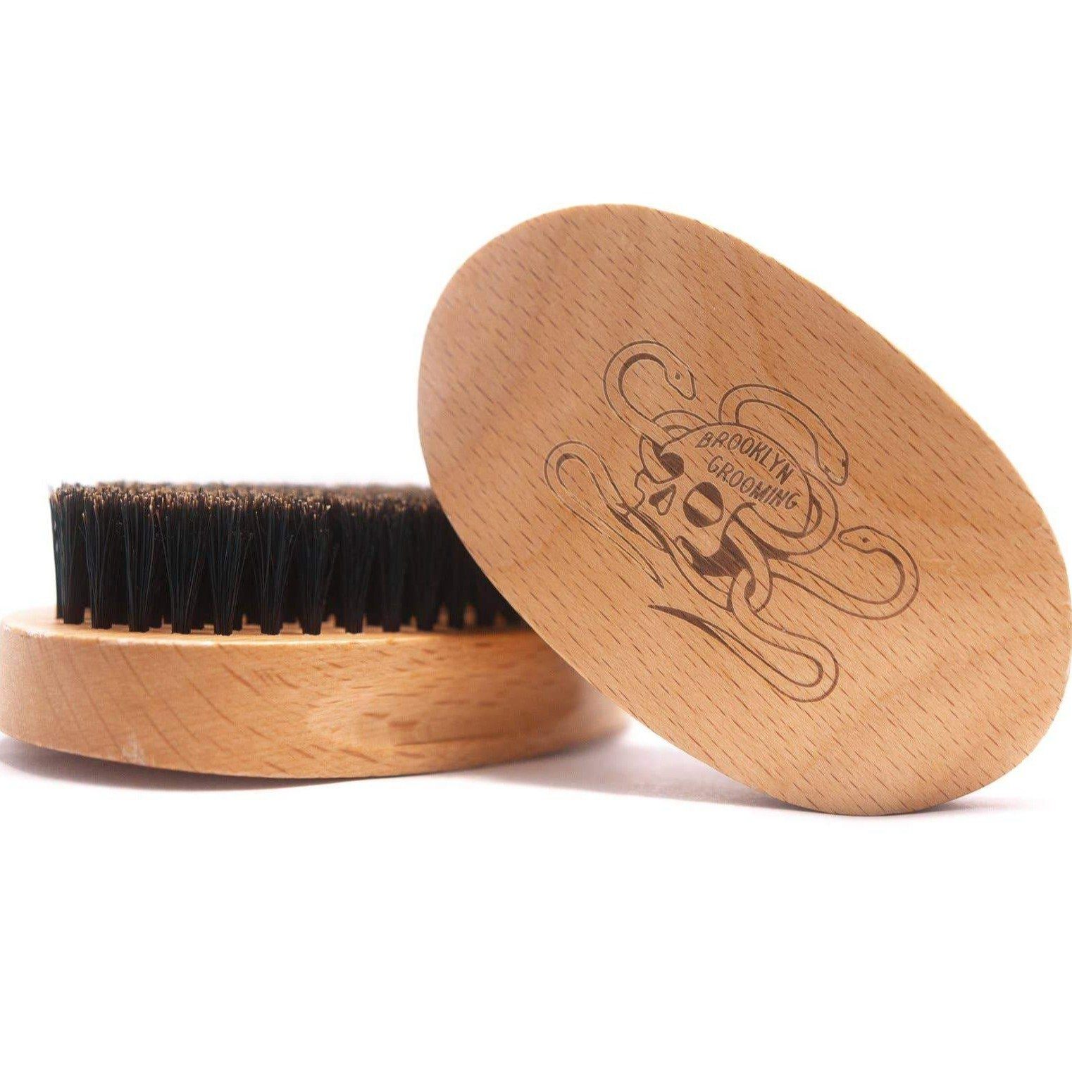 Beard Brush - Beechwood and Boar Bristle - Gift & Gather