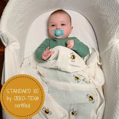 Bee-utiful Baby Swaddle Blanket - Gift & Gather